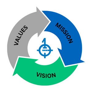 Values, mission, vision